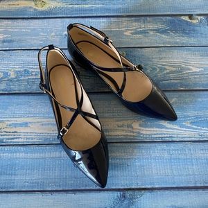 Nine West - Ballet Flats - Navy - size 9
